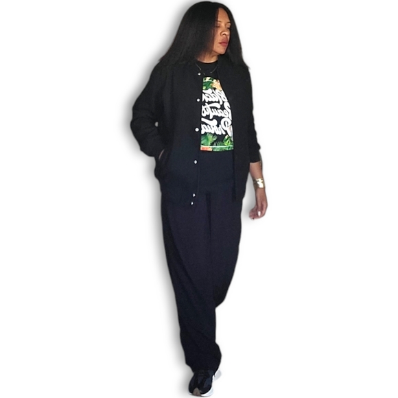 Bomber Jacket-Future Collective Kahlana Barfield Brown - Picture 5 of 15